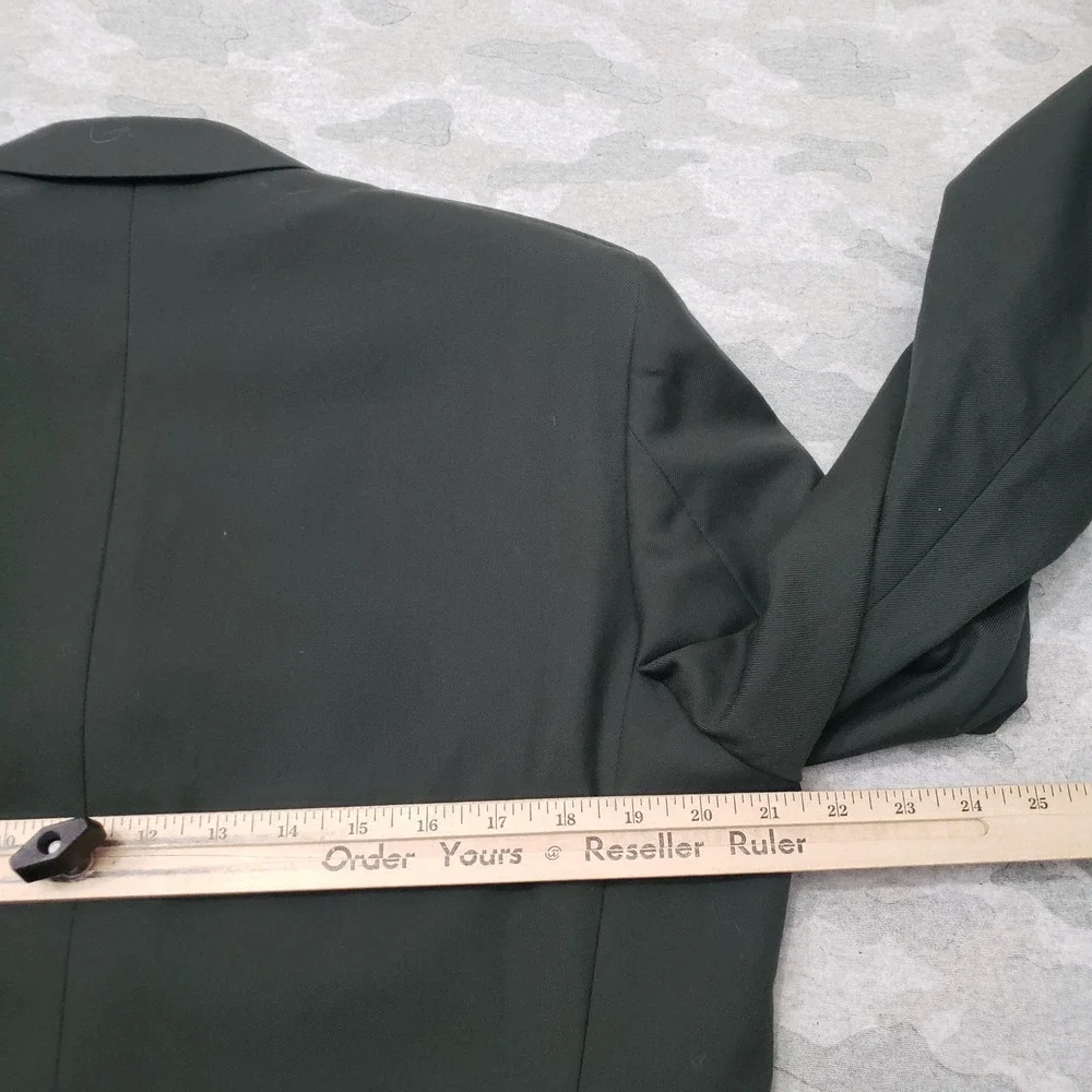 Vintage US Army Suit Green Uniform Men 42 XL 32L AG-489 Wool Coat Trousers